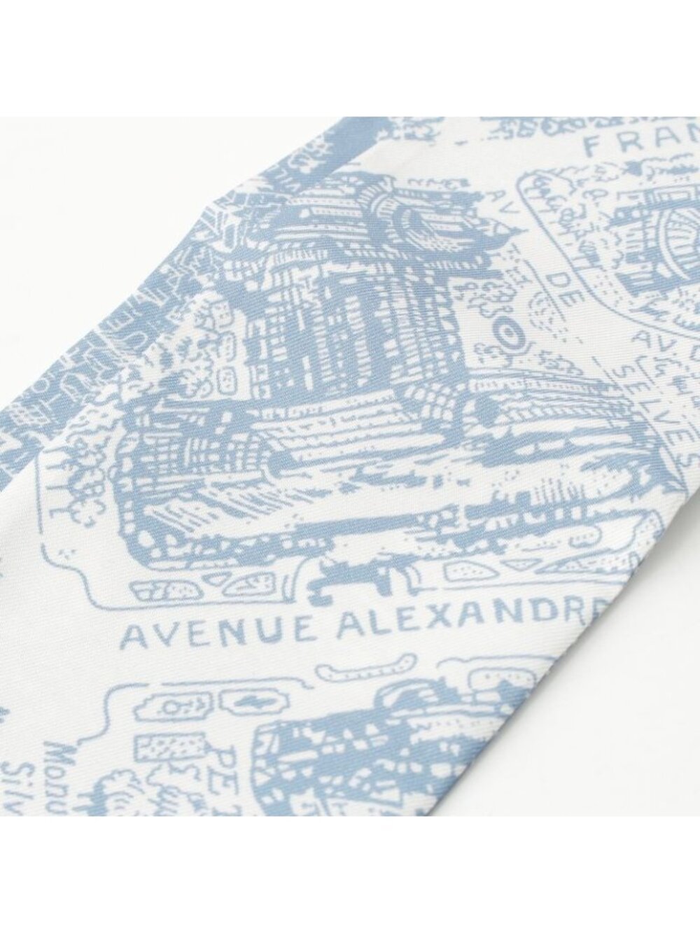 Dior Silk Maxi Mitzah Scarf Blue - Picture 7 of 10